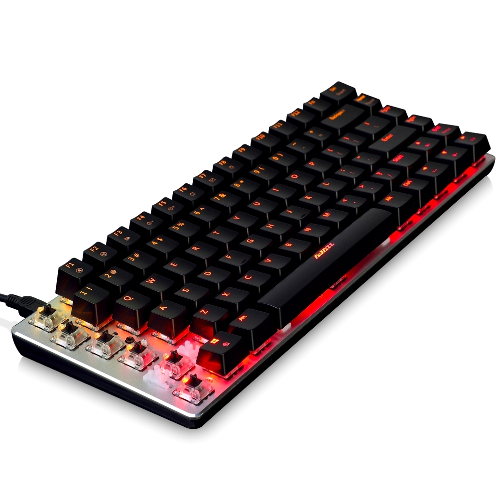 LED Ergonomic Mechanical Keyboard