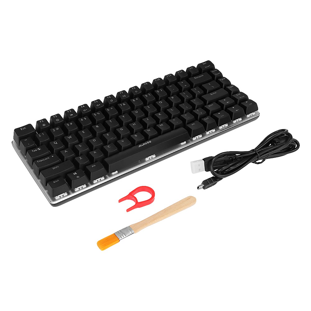 LED Ergonomic Mechanical Keyboard