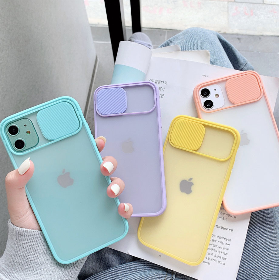 Candy Coloured Smartphone Case with Camera Protection