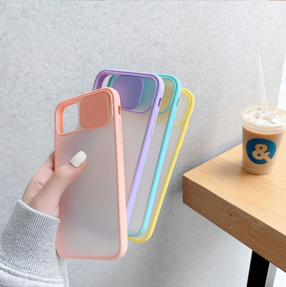 Candy Coloured Smartphone Case with Camera Protection